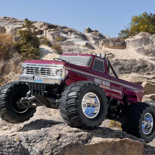 FMS for Ford F100 RTR 1/10 2.4G RWD 30km/h RC Car Monster Truck Off-Road Full Proportional Vehicles Models Toys - Image 8