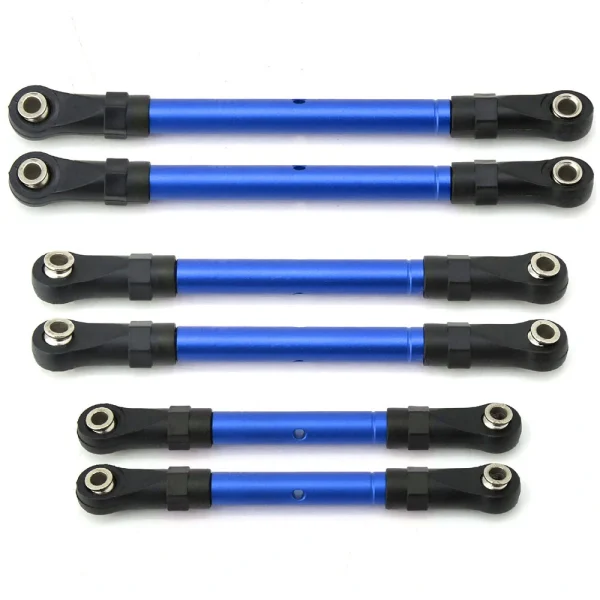 Upgrades Strengthen Aluminum Suspension Link Set For Hoss Slash Rustler 4WD RC Car Parts - Image 2