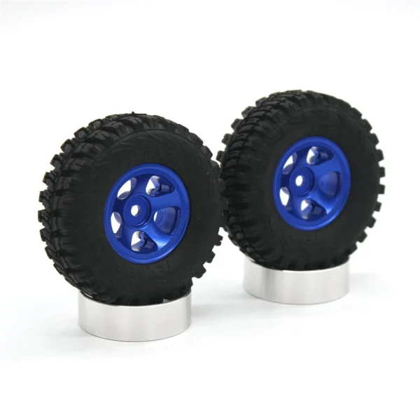 Upgraded Metal Wheel Rims Star Shape for FMS 1/18 FJ Crusier KATANA V2 Mogrich Fire Horse CHEYENNE ARIZONA RC Car Vehicles Models Spare Parts - Image 4