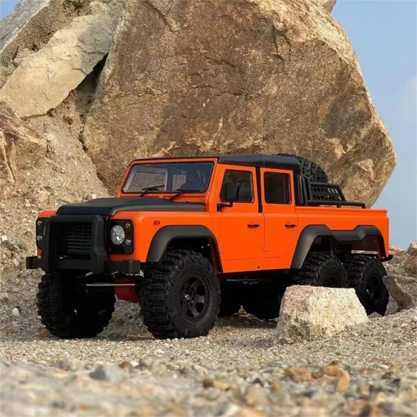 AUSTARHOBBY AXX6 RTR 6X6 1/10 2.4G 6WD RC Car for Land Rover for Defender Rock Crawler Off-Road Climbing Truck LED Light Metal Gears Vehicles Models Toys - Image 6
