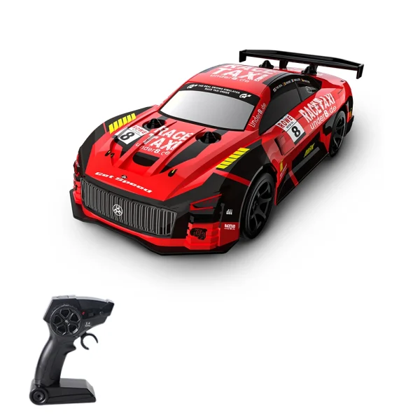 JJRC Q165 1/18 2.4G 4WD Dual Motor with LED Lights Super GT Sport Racing Drift RC Car RC Vehicles Model RTR Child Toys - Image 7