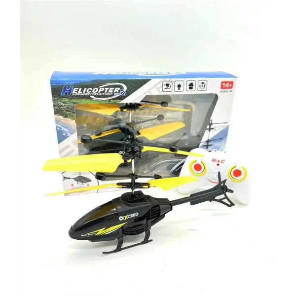 A13 Response Flying Helicopter Toys USB Rechargeable Induction Hover Helicopter With Remote Control For Over Kids Indoor And Outdoor Games - Image 8