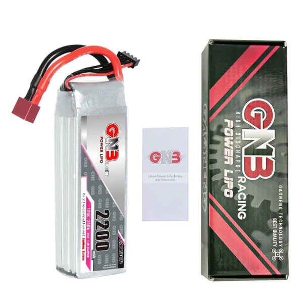 GAONENG GNB 11.1V 2200mAh 120C 3S LiPo Battery XT60 T Plug for RC Car Vehicles Quadcopter - Image 5