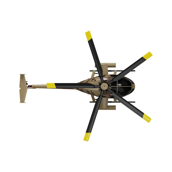 RC ERA C189 MD500 2.4G 4CH UAV 1:28 Fixed Height Single Blade Flybarless RC Helicopter RTF - Image 4