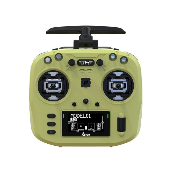 Jumper T14 Macaron Color 2.4GHz/915MHz 1W ELRS Hall Sensor Gimbals 2.42" OLED Screen EdgeTX Radio Controller for FPV RC Racer Drone - Image 3