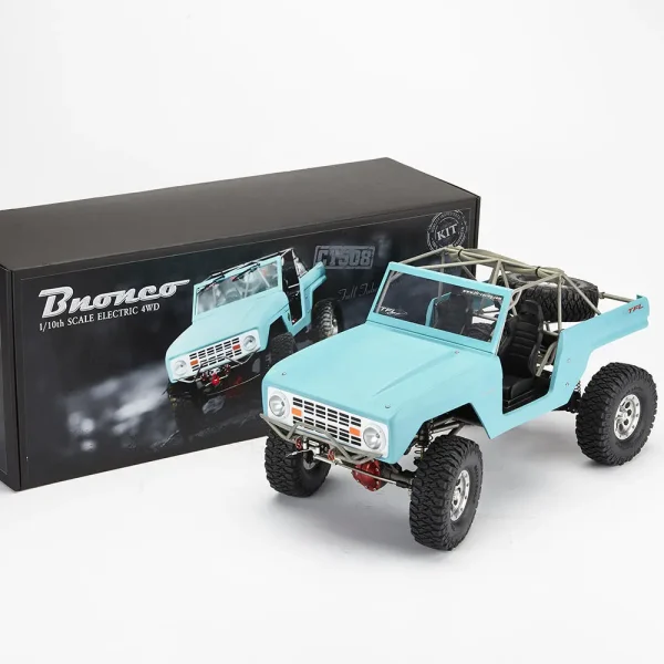 TFL Hobby Bronco C1508 1/10 2.4G 4WD 45T Climbing RC Car No Coating Without Motor 540 - Image 9
