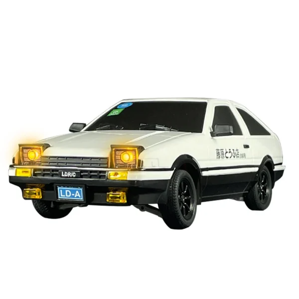 LDRC LD-A86P RTR 1/18 2.4G RWD RC Car Drift Vehicles Flip LED Lights Full Proportional Controlled Models Toys - Image 2