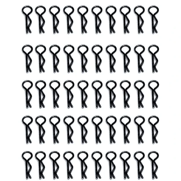 100PCS Universal RC Body R-Type Clips Pins for All 1/10 1/12 Scale Redcat HPI Himoto HSP Exceed RC Car Parts Truck Shell Replacement - Image 5