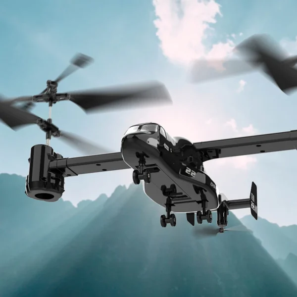 V22 2.4G 4CH Alloy Electric Wireless Long Endurance RC Helicopte RTF - Image 3