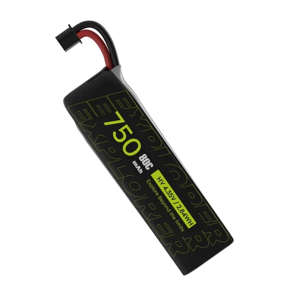 4PCS Flywoo Explorer 1S 750mAh HV V2 A30 Plug Lipo Battery for RC Drone - Image 3