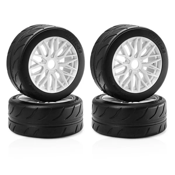 4PCS Wheel Hub Rubber Tires for 1/8 ARRMA 1/7 Infraction 6S F1 Limitless RC Car Vehicle Models Parts D266 - Image 5