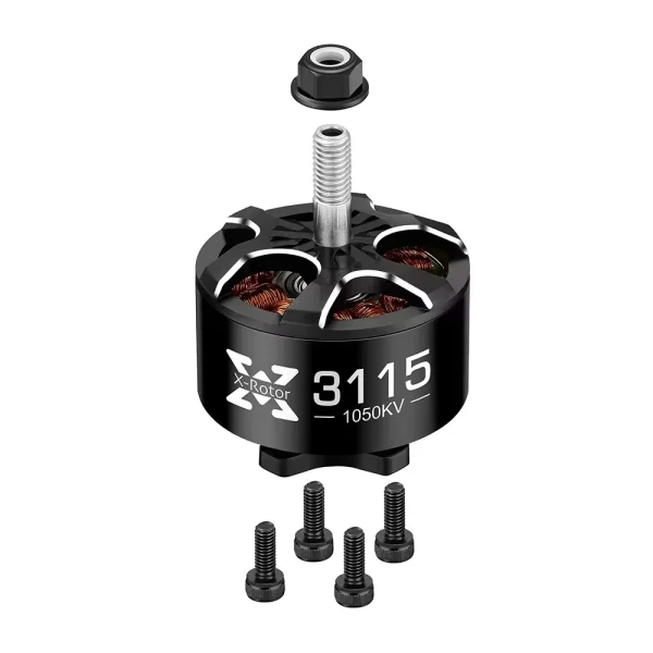 1PC/4PCS Hobbywing XRotor 3110 900KV 1150KV / 3115 900KV 1050KV 4-6S M5 Shaft Brushless Motor for 8 Inch/9 Inch/10 Inch FPV Drone - Image 4