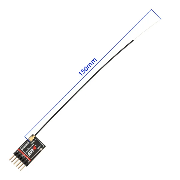 Radiomaster ER4 2.4GHz 4CH ExpressLRS ELRS RX PWM Receiver Support Voltage Telemetry for F3P RC Airplane Car Boat Tank - Image 7