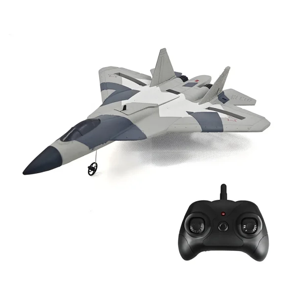 FX657 SU57 240mm Wingspan 2.4GHz 2CH 3-Axis Gyro Automatic EPP RC Airplane Fighter RTF