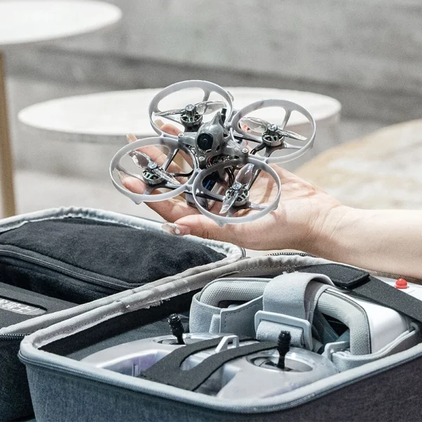 HGLRC Petrel 85 Whoop 2 Inch 2S Entry Level RC FPV Racing Drone ELRS 2.4G RTF with Remote Controller 5.8G FPV Goggles - Image 4