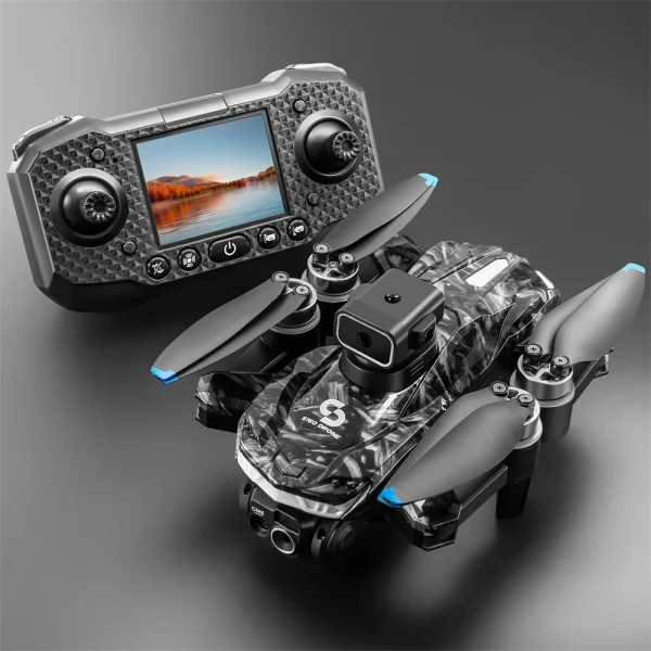 YLR/C S160 WiFi FPV with LCD Screen Controller HD Dual Camera Servo Gimbal 360 Obstacle Avoidance Colorful LED Lights Brushless Foldable RC Drone Quadcopter RTF - Image 7