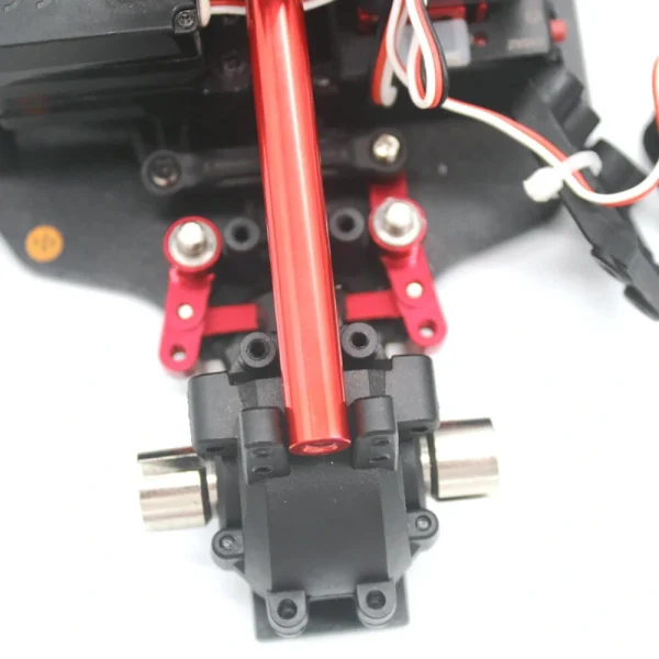 Metal Upgrade Steering Assembly Modification With Bearings For MJX 14209 14210 RC Car Parts - Image 4