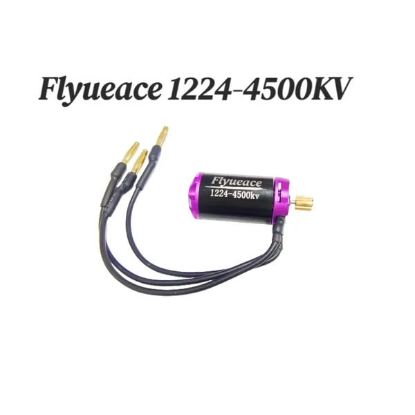 FLYUEACE 1224 4500KV Brushless Motor 25A ESC Combo for  Land Rover FMS FCX24M SCX24 1/24 Rock Crawler RC Cars Vehicles Models Upgraded Parts