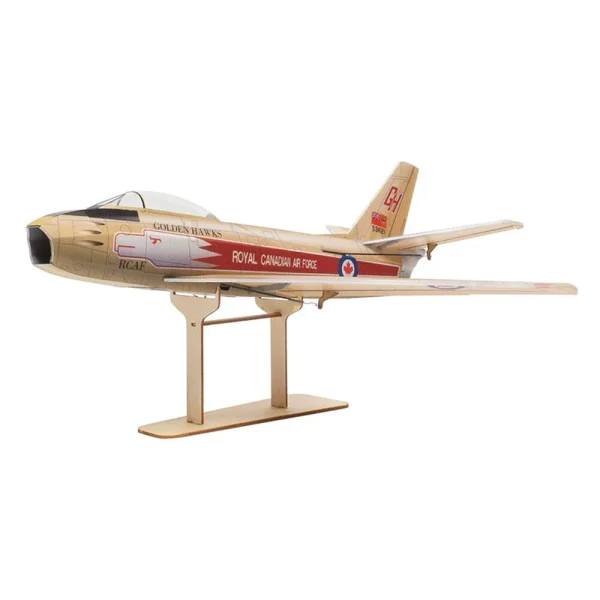 MinimumRC F-86 Sabre Golden Hawk 30mm EDF 3CH 1S 380mm Wingspan RC Airplane KIT+EDF - Image 3