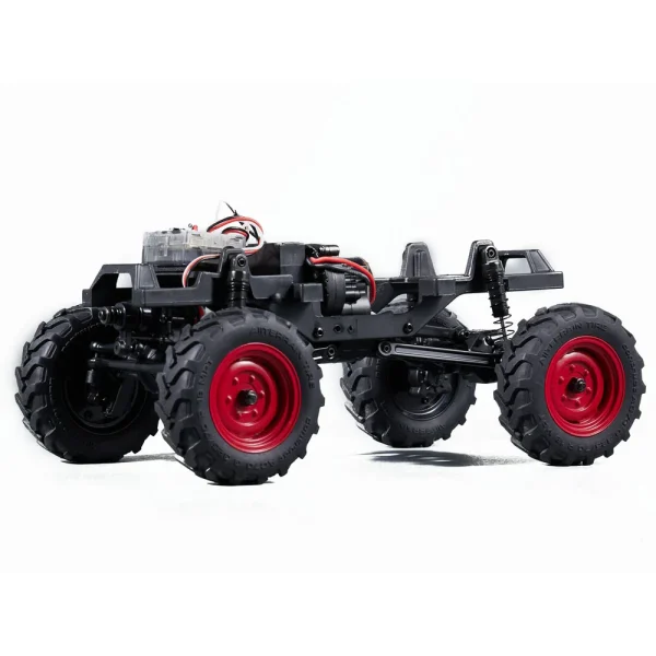 FMS FCX24 RTR Mercedes for Benz 421 Unimog 1/24 2.4G 4WD RC Car Rock Crawler Two Speed Portal Axles Off-Road Climbing Truck LED Light Full Proportional Vehicles Models Toys - Image 2