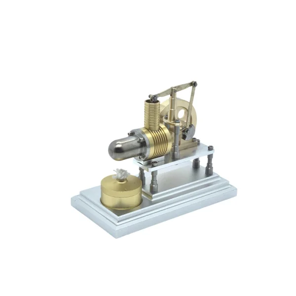 J06H Bee Series Mini Horizontal Stirling Engine Model Physics Science Experiments for Children - Image 2