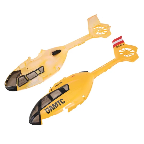 YXZNRC F06 2.4G 6CH RC Helicopter Spare Parts Yellow Canopy - Image 6