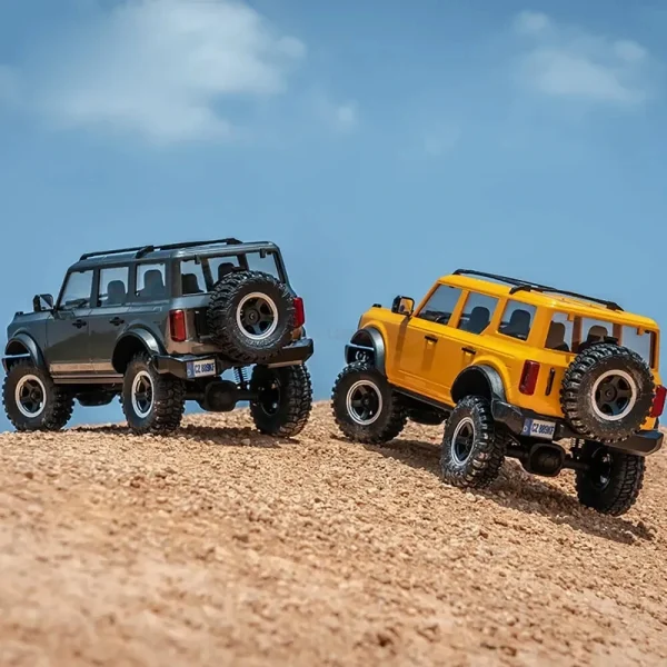FMS EazyRC for BRONX RTR 1/18 2.4G 4WD RC Car 4x4 Off Road Climbing Truck Rock Crawler LED Lights Mini Simulation Vehicle Electric Remote Control Model Kids Adult Toys - Image 6