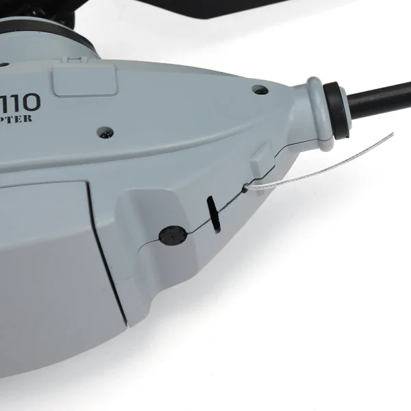 Eachine E110 2.4G 4CH 6-Axis Gyro 720P Camera Optical Flow Localization Flybarless Scale RC Helicopter RTF - Image 7