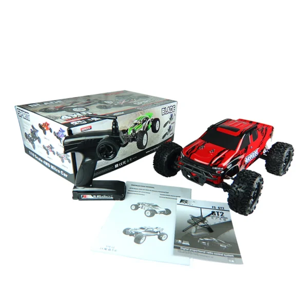 VRX Racing RH1002 1/10 2.4G Off Road Nitro Fuel Engine 4WD RC Car High Speed Vehicle Model Force 18 Engine - Image 5