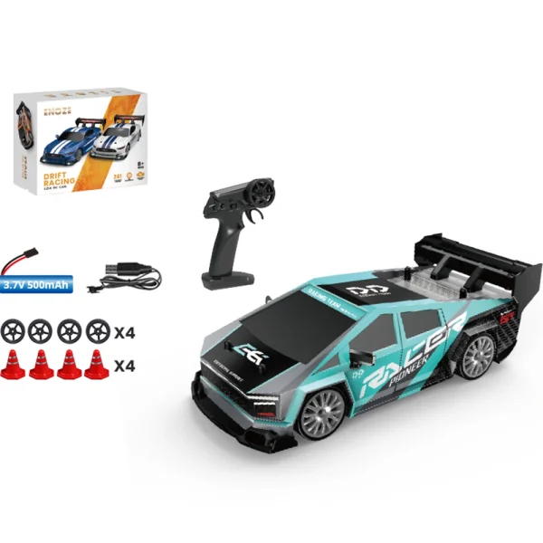 ENOZE 8603 8604 RTR 1/24 2.4G 4WD 30km/h Drift RC Car Tesla AE86 High Speed Racing LED Light On-Road Vehicles Models Toys - Image 3