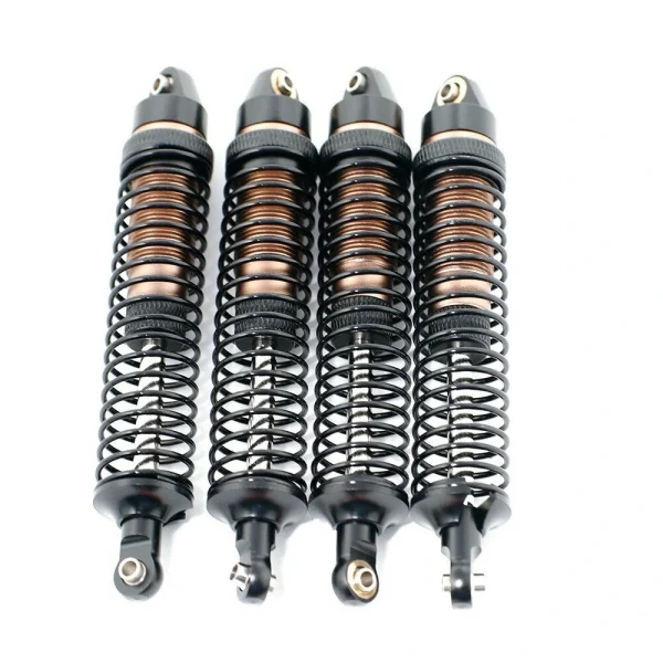 4PCS Upgraded Shock Absorber Damper Oill Filled for TRX4 TRX6 SCX10 I II RGT Yikong Racing 4082 4083 1/10 RC Cars Vehicles Models Parts