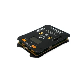 FrSky RB40 24CH Dual Power Triple Receive Signal Redundancy Module with Menu Scroll Button & LCD Screen Built-in Gyroscope Sensor Non-contact NFC Switch for RC Drone