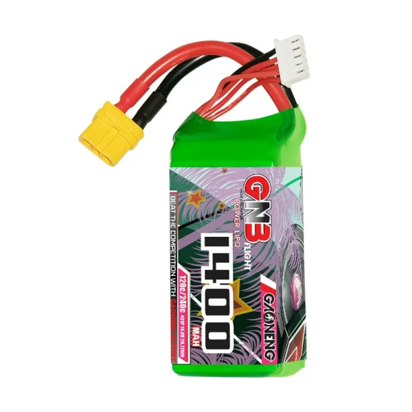 Gaoneng GNB 14.8V 1400mAh 120C 4S LiPo Battery T/XT60/XT90/EC5 Plug for FPV Racing Drone - Image 3