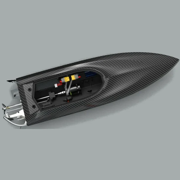 UDIRC UDI022 2.4G 4CH 60km/h Brushless RC Boat Tylosaurus LED Lights Reverse Water Cooling System Vehicles Models Toys - Image 3