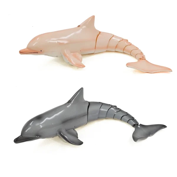 18006 2.4G Simulation Double Waterproof Automatic Cruise Spraying Dolphin Remote Control RC Boat - Image 2