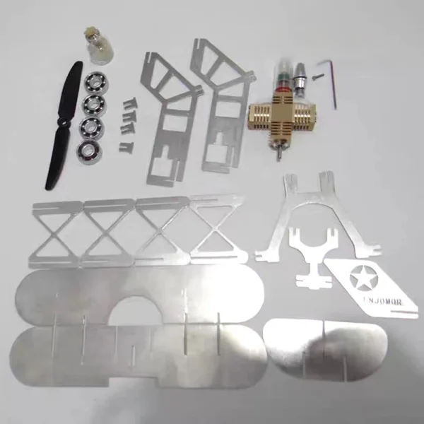 NikolaToy Mini Stirling Engine Upgraded Model Aircraft DIY Assembly Kit Creative Desktop Ornaments Decoration Science Discovery Toys - Image 6