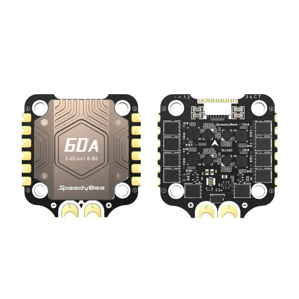 30.5x30.5mm SpeedyBee BLS 60A BLheli_S 4In1 ESC 3-6S Built-in Current Sensor DShot600 for FPV RC Racing Drone - Image 6