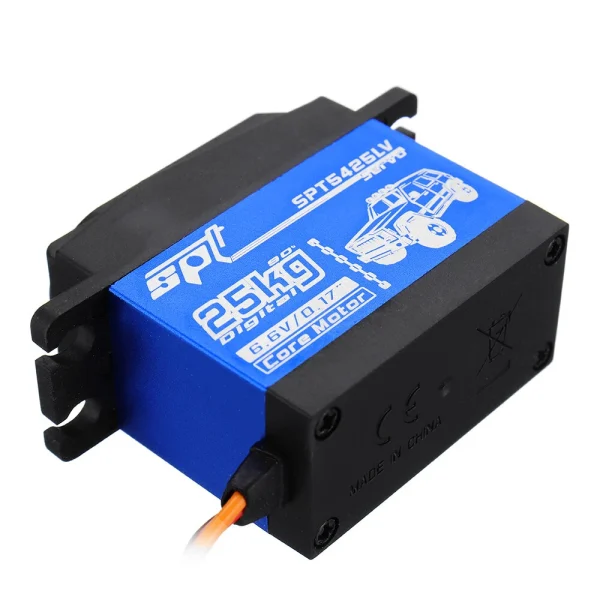 SPT Servo SPT5425LV 25KG 90 Large Torque Digital Metal Gear Servo For 1:8  1:10 RC Robot Car Boat - Image 3