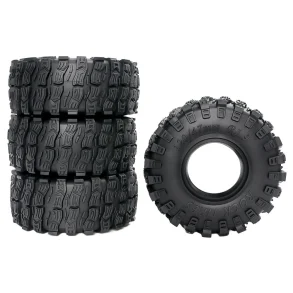 4PCS Simulated 1.9 inch Wheel Tires for TRX4 SCX10 1/10 Model Climbing RC Car Parts Accessories