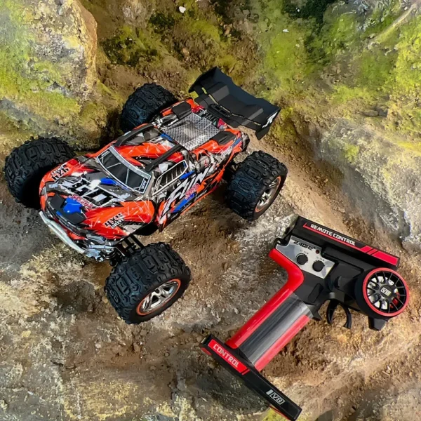 Wltoys 184008 RTR 1/18 2.4G 4WD Brushless RC Car Off-Road High Speed LED Light Truck Full Proportional Vehicles Models Toys - Image 4