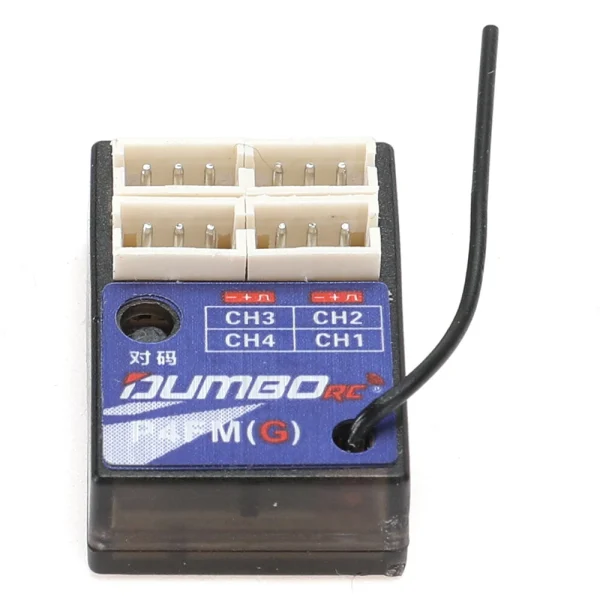 Dumborc P4FM(G) 2.4GHz 4CH RC Receiver Support Gyro for X4 X5 X6 X6PM DDF-350 Radio Transmitter