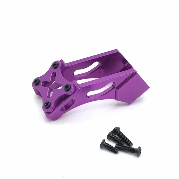 Wltoys 1/14 144001 Metal Swing Bracket 1258 RC Car Vehicle Parts - Titanium