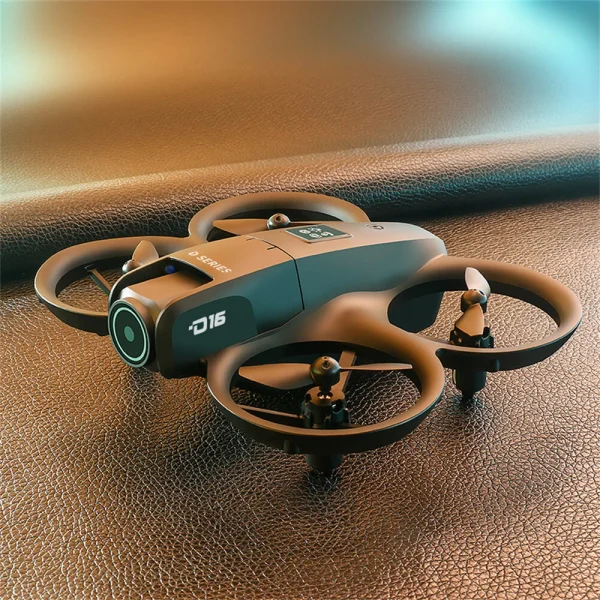 PJC D16 WiFi FPV with Dual Camera 180 Electrically Adjustable Optical Flow Hover Automatic Obstacle Avoidance Circle Protection Kids Gifts 2.4G 4CH 6-Axis Remote Control RC Toys Drone Quadcopter RTF - Image 5