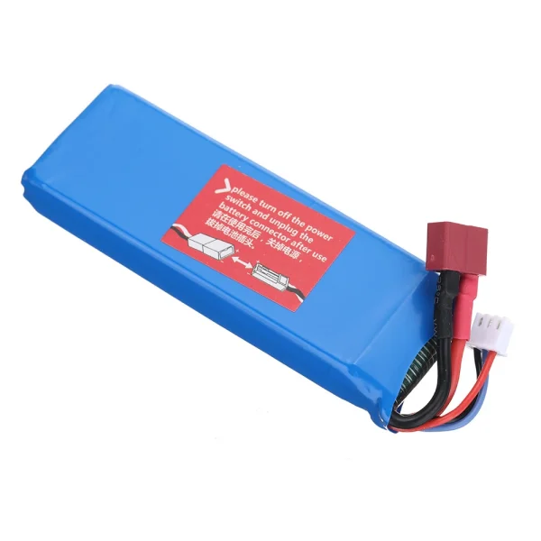Wltoys 7.4V 2200mAh 25C 2S T Plug Lipo Battery K949-78 for 124016 124017 124018 124019 144001 144010 10428 10428A/B/C/A2/B2/C2 K949 RC Car Parts - Image 6