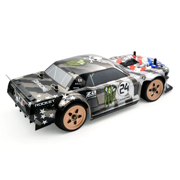 ZD Racing EX16 01/02 RTR 1/16 2.4G 4WD Fast Brushless RC Car Tourning Vehicles On Road Drift Models - Image 3