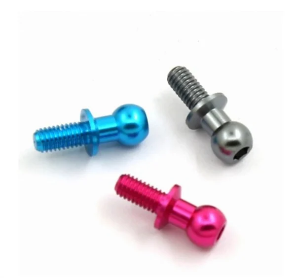 10PCS Metal Pull Rods Shocks Ball Head M3 for TAMIYA TT01 TT02 D5 1/10 RC Car On-Road Vehicles Models Toys Spare Parts 53640 - Image 6