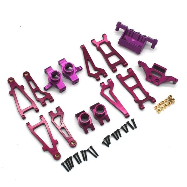 Upgraded Metal Spare Parts for MJX 1/20 20208 JJRC C8811 RC Car Vehicle Models - Image 2
