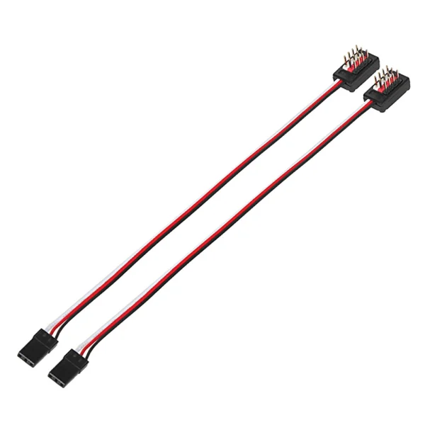 R189 4-in-1 Hub Signal Line Parallel Y Cable Aircraft RC Cars Vehicles Models ESC Servo Radiator LED Light Parts - Image 3