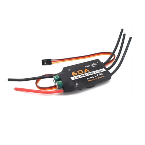 keyiuav Brushless Two-Way ESC T Plug 3.5MM Banana Plug Remote Control Car And Ship Model Underwater Propeller Wind Boat 20A 30A 40A 50A 60A - Image 5
