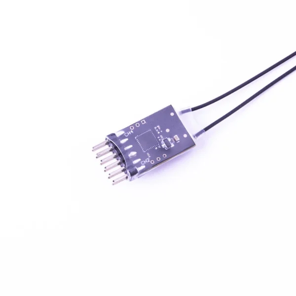 RadioMaster R84 2.4GHz 4CH Over 1KM PWM Nano Receiver Compatible FrSky D8 Support Return RSSI for RC Drone - Image 2
